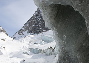 Grotte du bas glacier d'Arolla